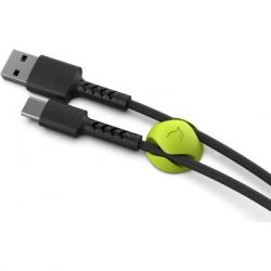 Дата кабель USB 2.0 AM to Type-C 1.0m Soft black Pixus (4897058530919) - Картинка 3