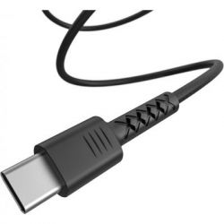 Дата кабель USB 2.0 AM to Type-C 1.0m Soft black Pixus (4897058530919) - Картинка 4
