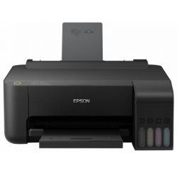 Принтер струйный цветной A4 Epson L1110 (C11CG89403), Black, 5760х1440 dpi, до 33/15 стр/мин, USB, встроенное СНПЧ (чернила Epson 103)
