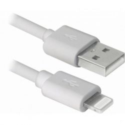   USB 2.0 AM to Lightning 1.0m white REAL-EL (EL123500033)