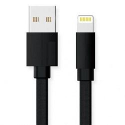   USB 2.0 AM to Lightning 1.0m Premium black REAL-EL (EL123500034) -  1