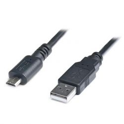 Дата кабель USB 2.0 AM to Micro 5P 1.0m Premium black REAL-EL (EL123500031) - Картинка 2