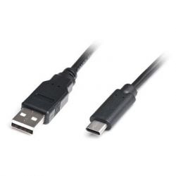   USB 2.0 AM to Type-C 1.0m Premium black REAL-EL (EL123500032) -  2