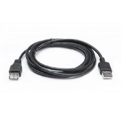   USB 2.0 AM/AF 2.0m Pro black REAL-EL (EL123500028) -  2