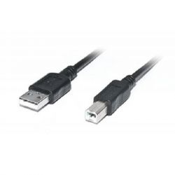    USB2.0 AM/BM 3.0m Pro black REAL-EL (EL123500027)