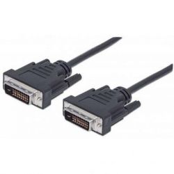 ������ �������������� DVI to DVI 24+1pin, 1.8m Pro black REAL-EL (EL123500038) - �������� 1