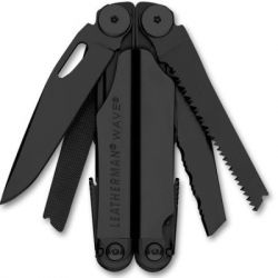 Мультитул Leatherman WAVE PLUS BLACK, синтетический чехол, карт. коробка (832526) - Картинка 9