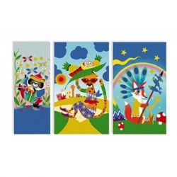 Набор для творчества Janod Набор для рисования песком Вокруг света (J07805) - Картинка 7