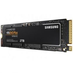   M.2 2Tb, Samsung 970 Evo Plus, PCI-E 3.0 x4, MLC 3-bit, 3500/3300 MB/s (MZ-V7S2T0B) -  3