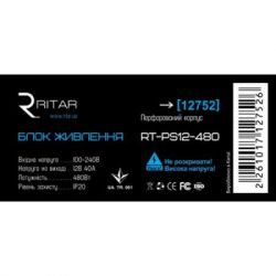      Ritar RTPS 12-480 -  2