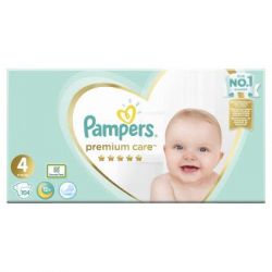 ϳ Pampers Premium Care Maxi  4 (9-14 ) 104 (4015400465447) -  2