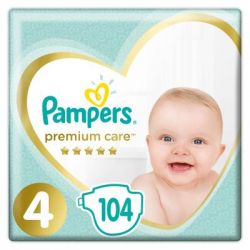 ϳ Pampers Premium Care Maxi  4 (9-14 ) 104 (4015400465447) -  1