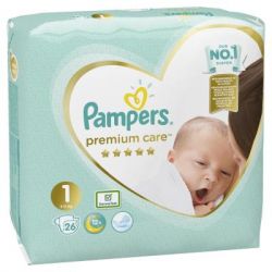  Pampers Premium Care New Born  1 (2-5 ) 26  (8001841104614) -  3