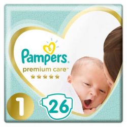 ϳ������ Pampers Premium Care ����� 1 (2-5 ��) 26 �� (8001841104614)