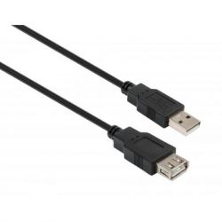   USB 2.0 AM/AF 1.8m Vinga (VCPUSBAMAF1.8BK)