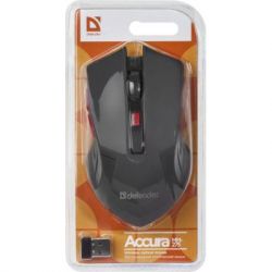 Мышка Defender Accura MM-275 Black-Red (52276) - Картинка 5