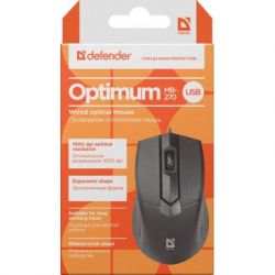 Мишка Defender Optimum MB-270 Black (52270) - Картинка 3