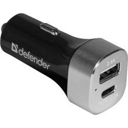 �������� ���������� Defender UCG-01 ����, 1 ���� USB + TypeC, 5V / 5.4A (83569)