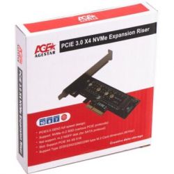  AgeStar AS-MC01 PCI-E to M.2 NVMe -  4