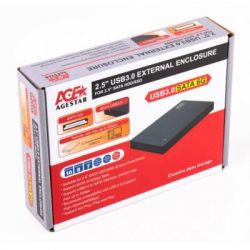 ������ ������� AgeStar 2.5", USB3.0, ������ (3UB2P3) - �������� 3
