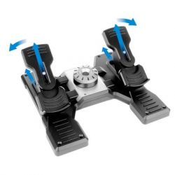   Logitech G Saitek Pro Flight Rudder Pedals PC (945-000005) -  3