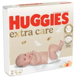 Подгузник Huggies Elite Soft 2 Mega (4-6 кг) 82 шт (5029053547985) - Картинка 2