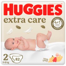 Подгузник Huggies Elite Soft 2 Mega (4-6 кг) 82 шт (5029053547985) - Картинка 1