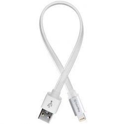   USB 2.0 AM to Lightning 0.25m white ColorWay (CW-CBUM-LM25W)