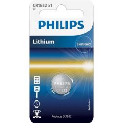  PHILIPS CR1632 Lithium * 1 (CR1632/00B) -  1