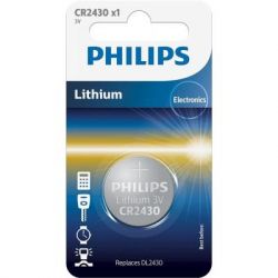  Philips CR2430 Lithium * 1 (CR2430/00B) -  1