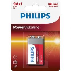  Philips  6LR61 Power Alkaline * 1 (6LR61P1B/10) -  1