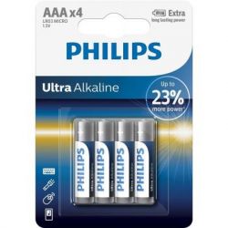  PHILIPS AAA LR03 Ultra Alkaline * 4 (LR03E4B/10)