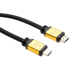   HDMI to HDMI 3.0 m V2.0 metal Vinga (VCPDCHDMI2VMM3BK) -  2