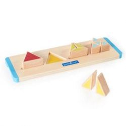 Розвиваюча іграшка Guidecraft Сортер Manipulatives Трикутники (G6745) - Картинка 2