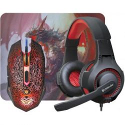  Defender DragonBorn MHP-003 kit mouse+mouse pad+headset (52003) -  1