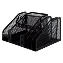    Buromax 210x150x100 , wire mesh, black (BM.6241-01) -  1
