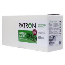  Canon 728, Black, (PN-728GL) PATRON GREEN Label -  1