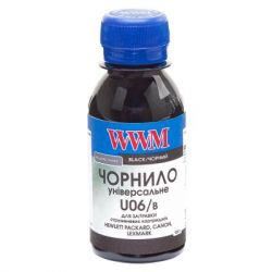 ������� ������������ WWM Canon / HP / Lexmark, Black, 100 ��, ������������ (U06/B-2)