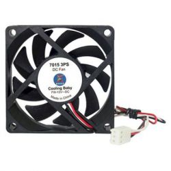  70 mm 7015 3PS Cooling Baby 70x70x15 SB 12 0,15 24,3, 3000 / 3pin