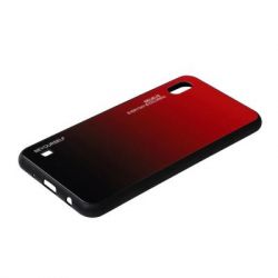   .  BeCover Gradient Glass Galaxy M20 SM-M205 Red-Black (703568) -  3
