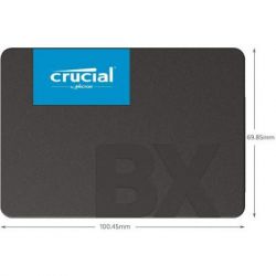 Твердотільний накопичувач 1Tb, Crucial BX500, SATA3, 2.5", 3D TLC, 540/500 MB/s (CT1000BX500SSD1) - Картинка 7