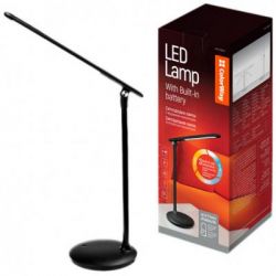 �������� ����� ColorWay 4W with built-in battery 1800 mAh USB in/out 5V*1A, black (CW-DL02B-B)