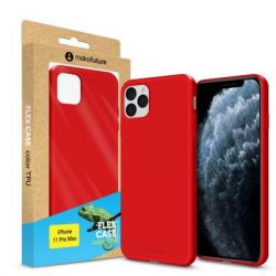     MakeFuture Flex Case (Soft-touch TPU) Apple iPhone 11 Pro Max Red (MCF-AI11PMRD) -  1