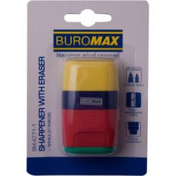  Buromax RUBBER TOUCH /large, container, eraser (BM.4771-1) -  2