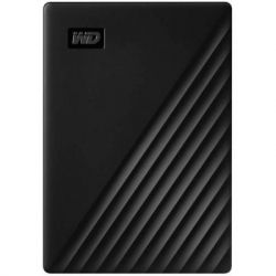 ������� ������� ���� 5Tb Western Digital My Passport, Black, 2.5", USB 3.2 (WDBPKJ0050BBK-WESN)