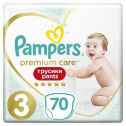 ϳ Pampers Premium Care Pants Midi  3 70  (8001090759955)