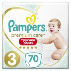 ϳ������ Pampers Premium Care Pants Midi ����� 3 70 �� (8001090759955)