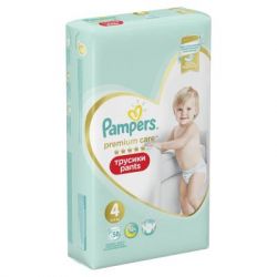 ϳ Pampers Premium Care Pants Maxi  4 (9-15 ), 58  (8001090759993) -  2