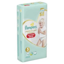  Pampers Premium Care Pants Junior  5 (12-17 ), 52  (8001090760036) -  2