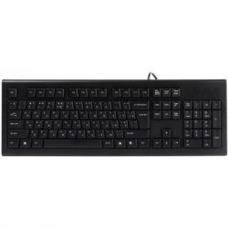  A4Tech KRS-85 PS/2 (Black), Natural-A Keyboard, Fn , (//)